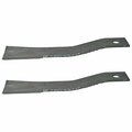 Aic Replacement Parts 2 Bush Hog Blades 7556 7556BH For BH26 SQ172 SQ72-4 SQ720 206 256 1206 1256 MOQ20-0041_x2